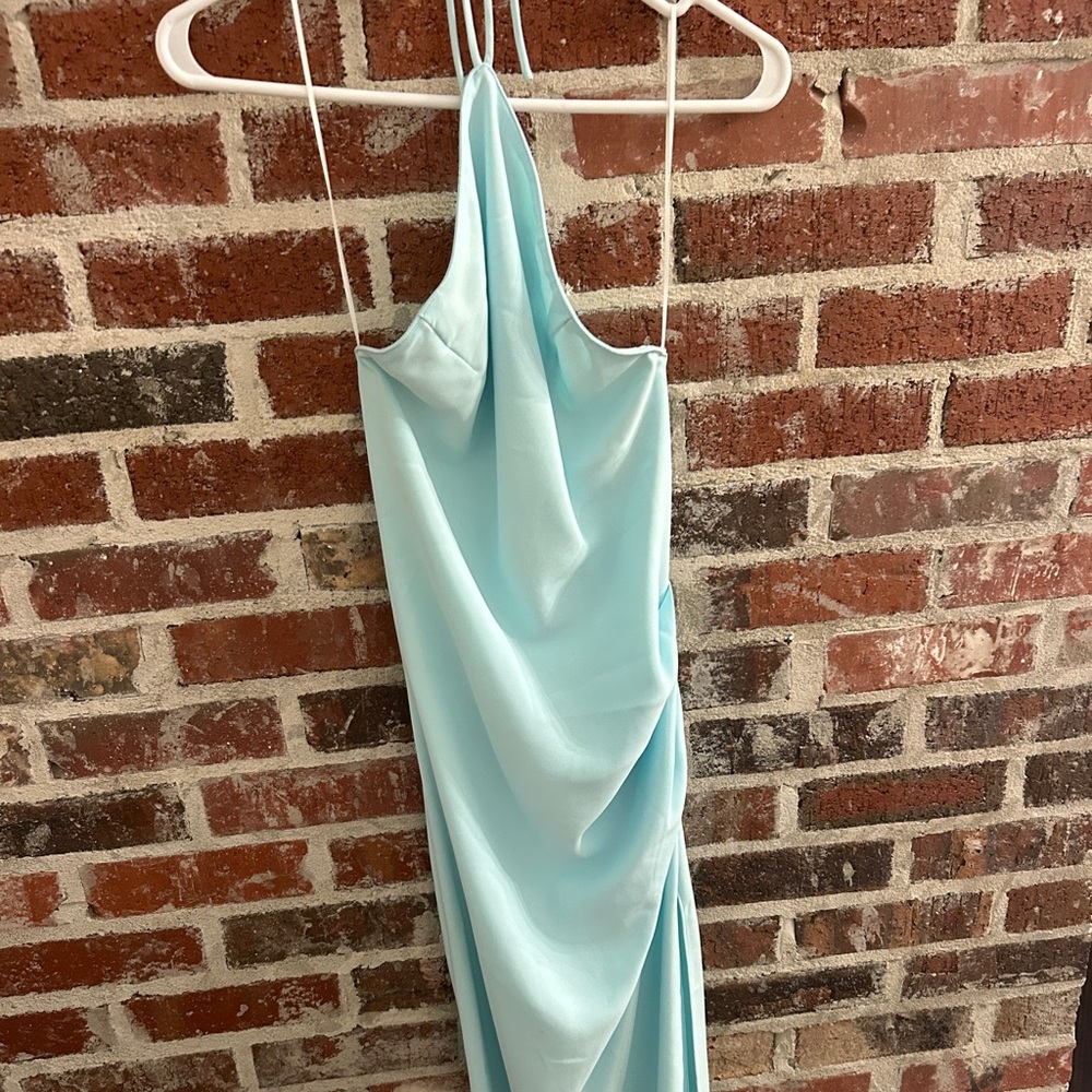 Long blue revolve Dress